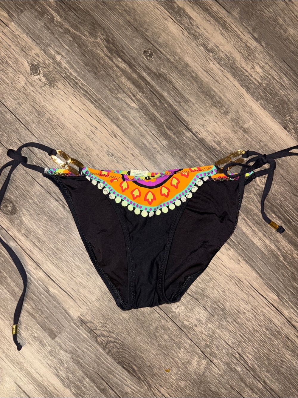 Trina Turk Nuevo Sol Sz 2 Side-Tie Hips bottoms - Picture 4 of 8